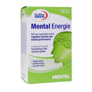 قرص منتال انرژی یورو ویتال ۶۰ عددی / EuRho Vital Mental Energie 60 Tablets