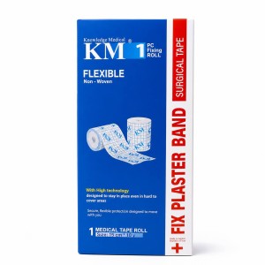 چسب پزشکی پارچه‌ای KM1 نالج مدیکال / Knowledge Medical KM1 PC Fixing Roll (Surgical Tape)