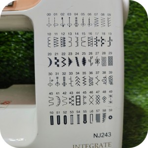 چرخ خیاطی ژانومه NJ243