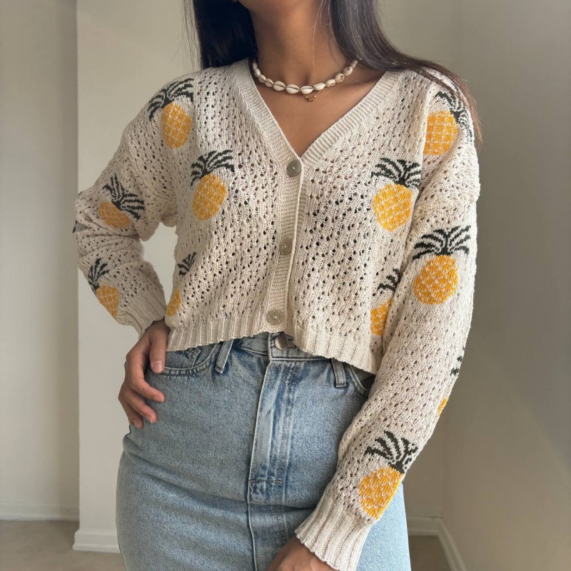 جکت بافت آناناس