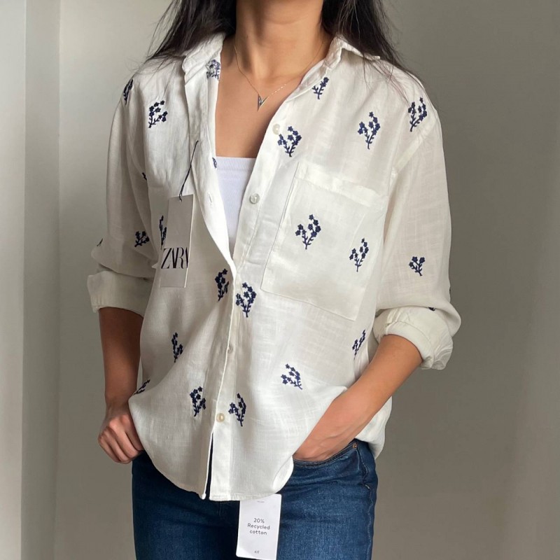 شومیز گلدوزی