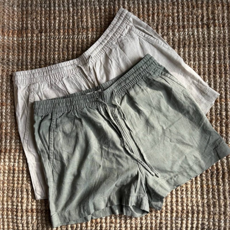 شلوارک لینن