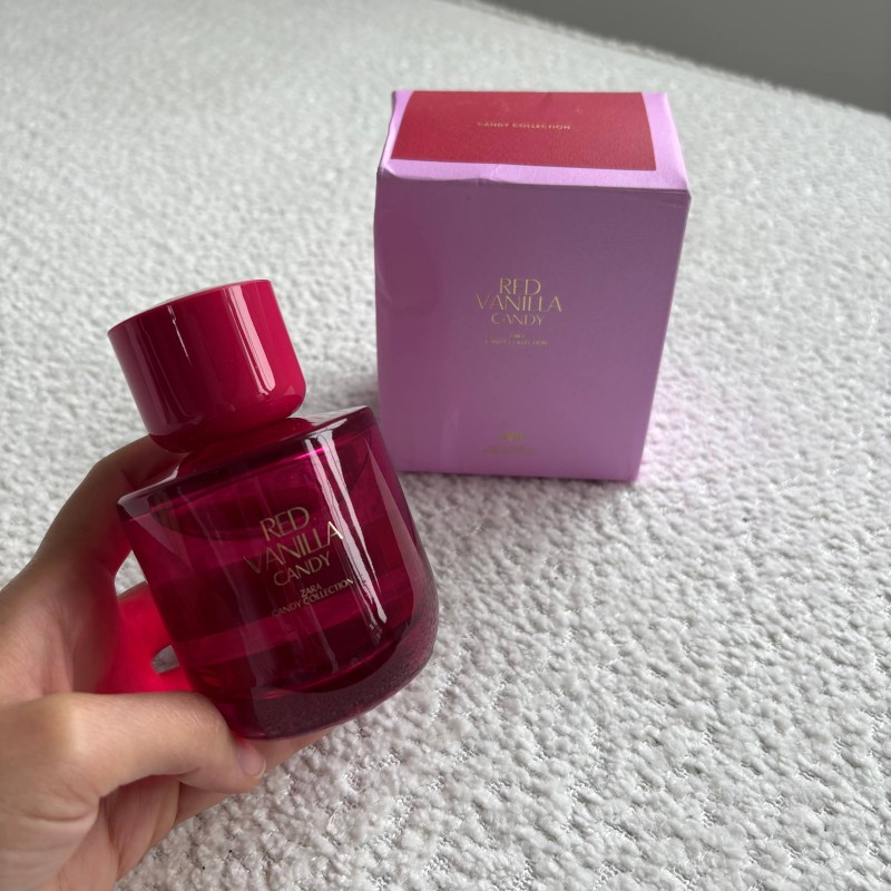 ادکلن ZARA RED VANILLA CANDY حجم 90 میل