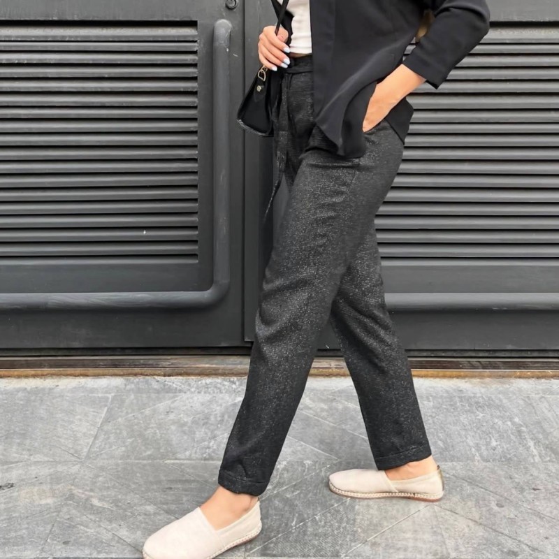 شلوار لمه مشکی