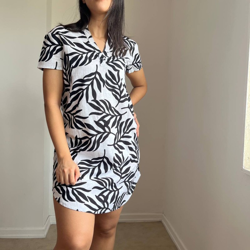 پیراهن لینن کد 2789