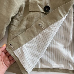 کراپ کت لینن