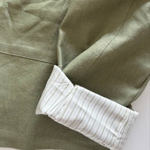 کراپ کت لینن