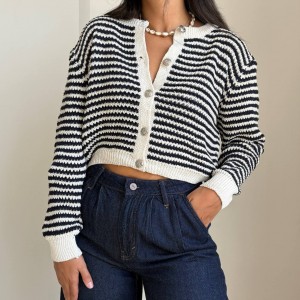 جکت بافت راه راه