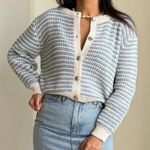 جکت بافت راه راه