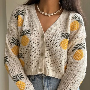 جکت بافت آناناس