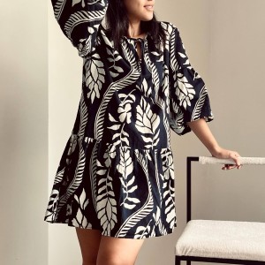 پیراهن لینن کد 3379