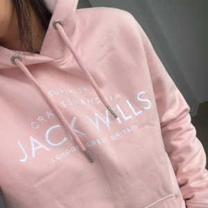 هودی جک ویل صورتی