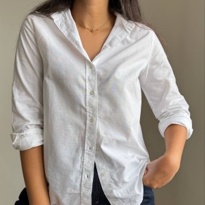 شومیز لینن سفید