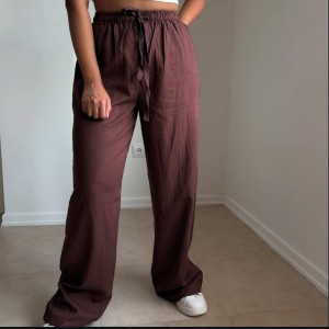 شلوار لینن کد 8580