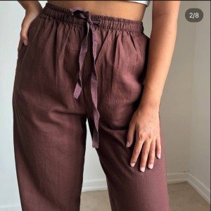 شلوار لینن کد 8580