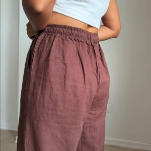 شلوار لینن کد 8580