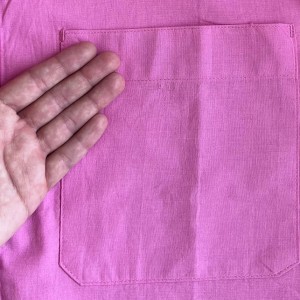 شومیز لینن صورتی