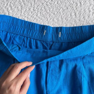 شلوارک لینن