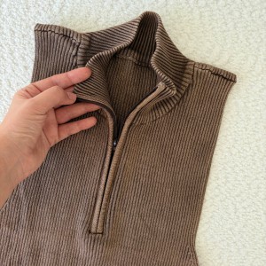 کراپ تاپ زیپی