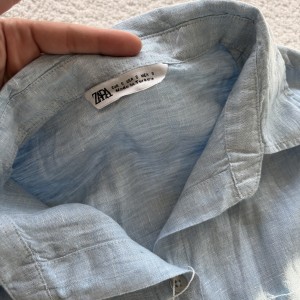 شومیز لینن مشکی کد 2642