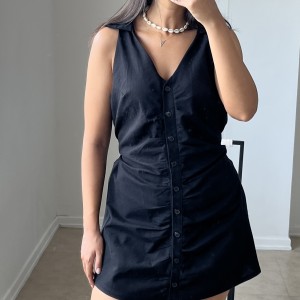 پیراهن لینن کد 3803