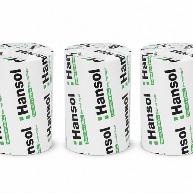 رول پرینتر حرارتی هانسول-عرض 8 سانتی-36متری