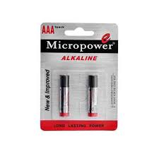 باتري نيم قلمي آلكالاين كارتي 2 عددي Micropower