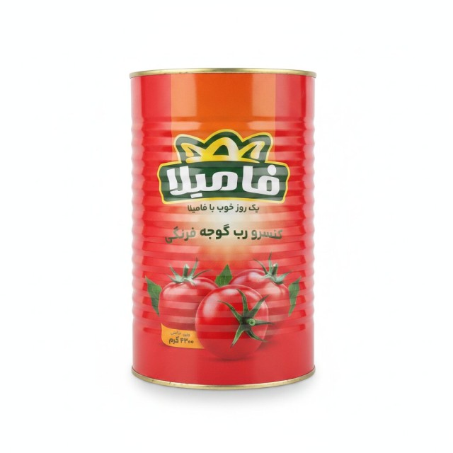 رب گوجه فرنگی ۴۳۰۰ گرمی فامیلا
