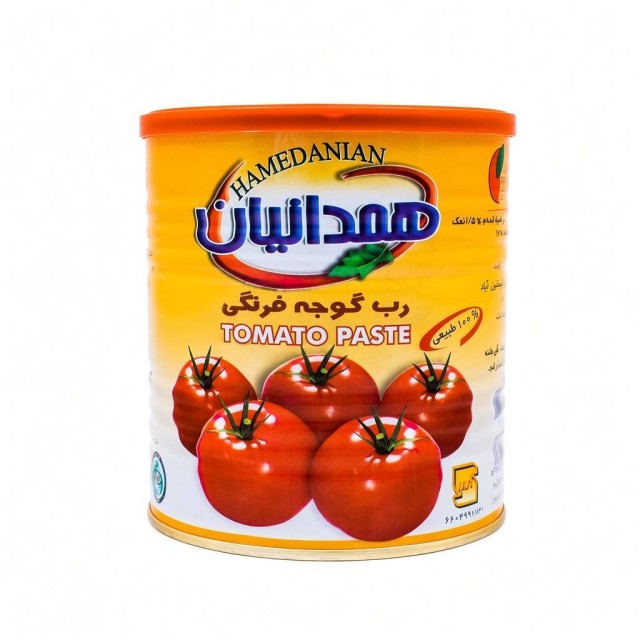 رب گوجه‌فرنگی همدانیان ۸۰۰ گرمی | باکس ۱۲ عددی