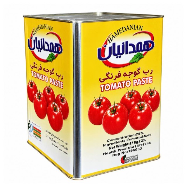 رب گوجه‌فرنگی همدانیان ۱۷ کیلویی