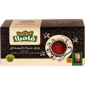 چای كيسه ای عطری 25 عددی فاميلا