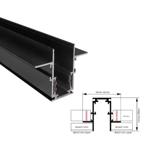 ریل مگنتی توکار