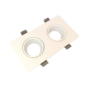 قاب هالوژن دوتایی سفید