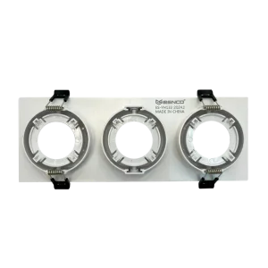 قاب هالوژن سه تایی سفید