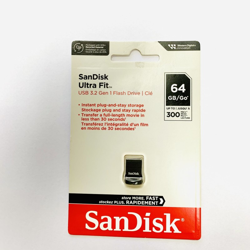 فلش 64گیگ سندیسک Ultra Fit USB3.2