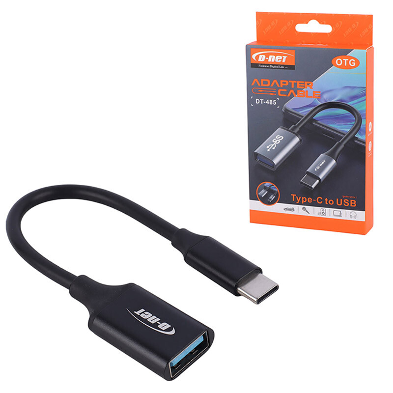تبدیل USB3.0 OTG به Type-C دی نت DT-485