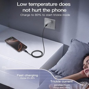 کابل تایپ سی فست شارژ 18 وات یسیدو CA129 طول 1.2 متر