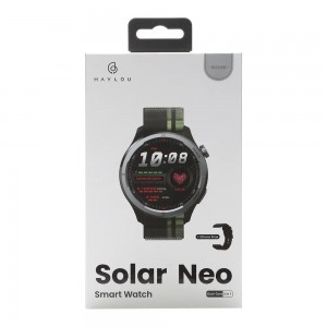 ساعت هوشمند 48.4 میلیمتری هایلو مدل Solar Neo با بند سیلیکونی