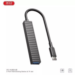هاب 4 پورت Type-C ایکس او XO-HUB014B