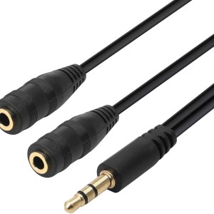 کابل تبدیل  ۱  صدا به ۲ صدا ۲۰ سانتیمتری