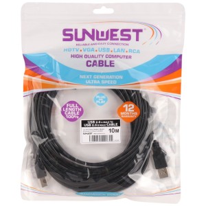 کابل پرینتر سان وست طول 10 متر