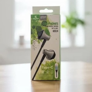 هندزفری سیمی (تایپ سی) kingdko type-c