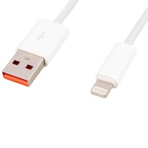 کابل آیفونی فست شارژ 25 وات الدینیو(کنفی) LS901 طول 1 متر