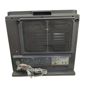 بخاری ژاپنی 2500 سفید مشکی فن خشک گاز شهری (همراه ترانس ۱۱۰)