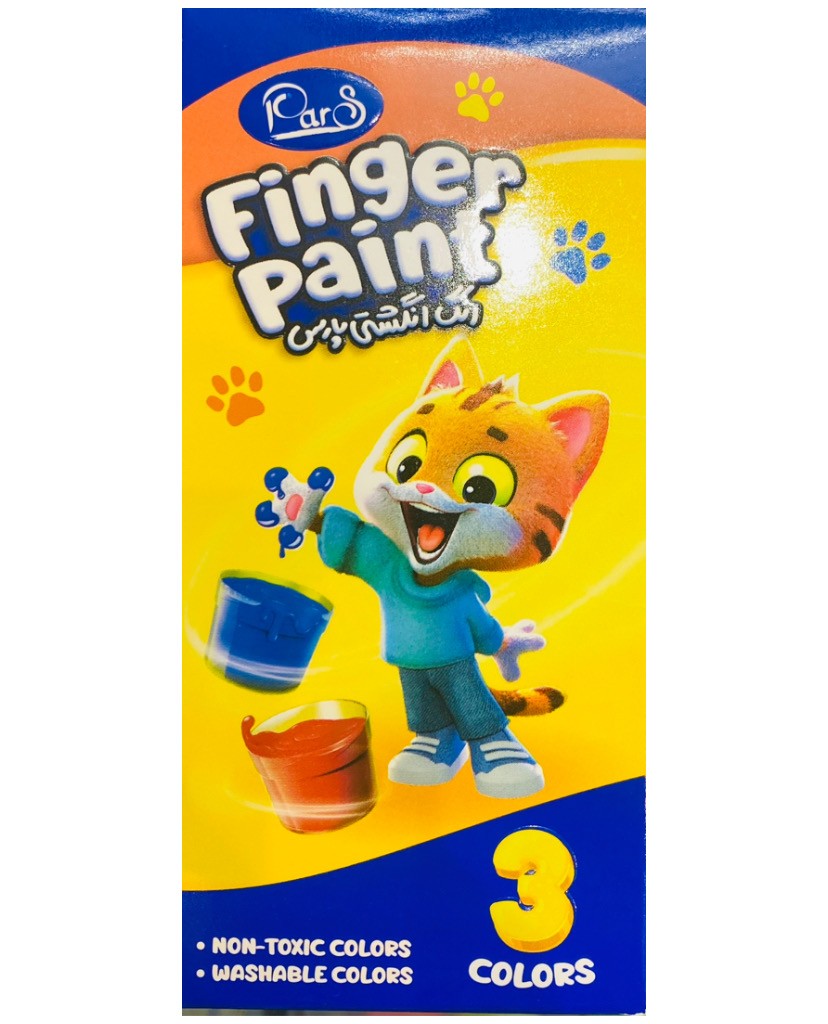 رنگ انگشتی ۳ رنگ پارس