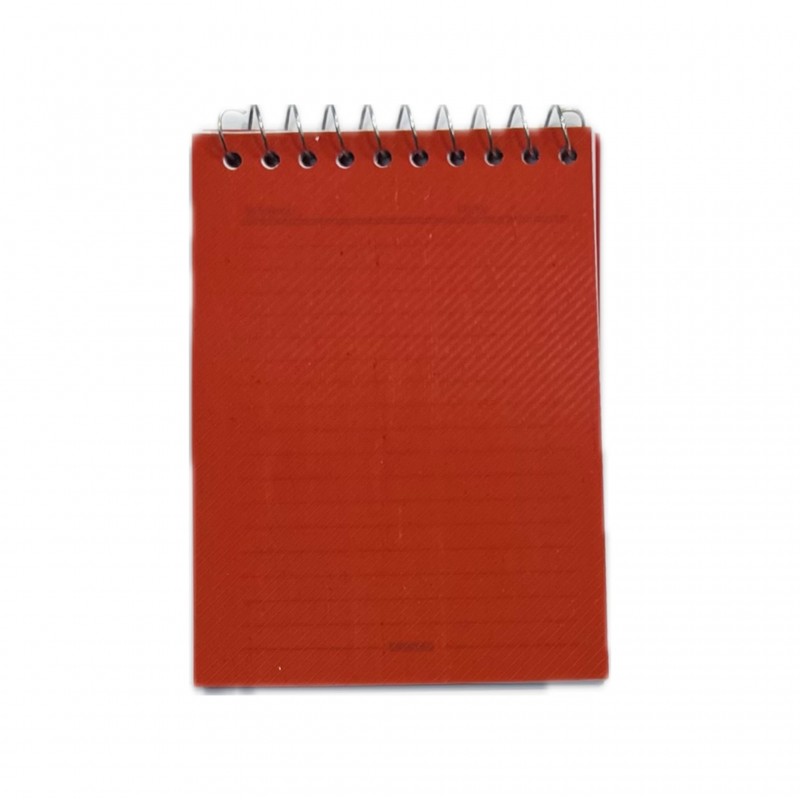 دفترچه فنری تک رنگ