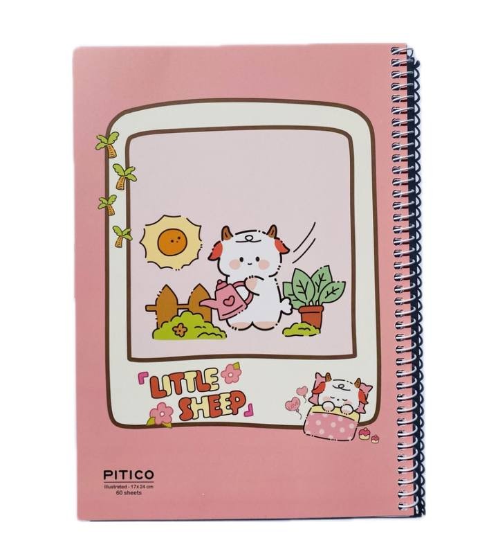 دفتر ۶۰ برگ فنری پیتیکو کد 399