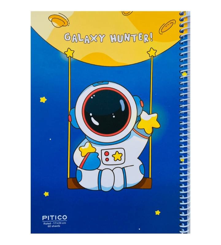 دفتر نقاشی ۶۰برگ فنری پیتیکو کد ۳۵۴