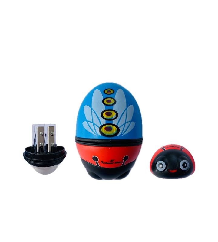 تراش و پاک کن کفشدوزک اسکول مکس