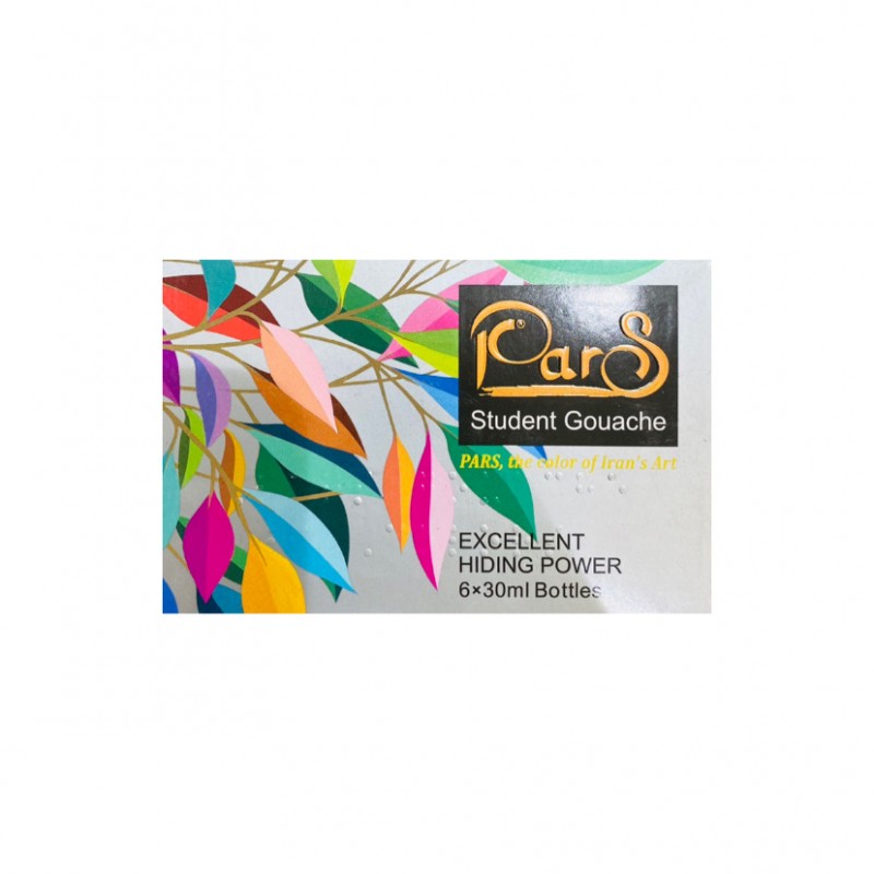 گواش ۶ رنگ پارس